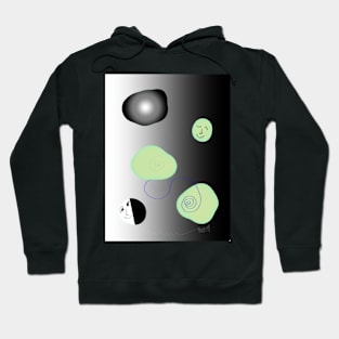 Facial Expression In Abstract Shaped Hoodie